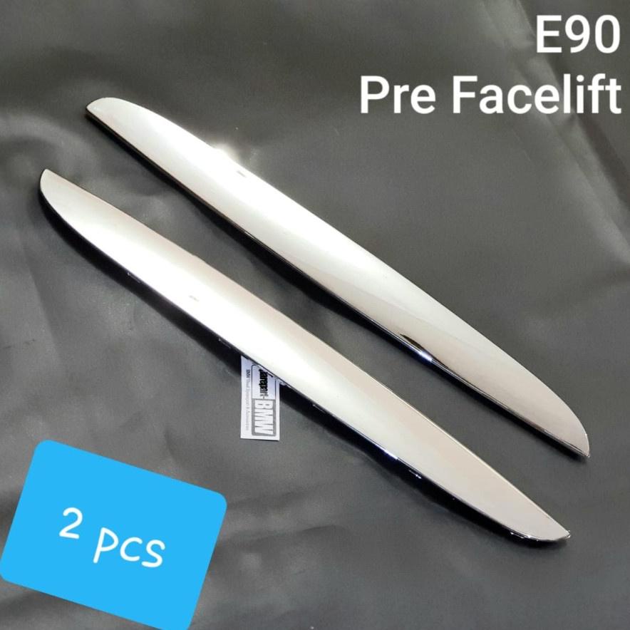 lis chrome atas grill BMW E90 Pre Facelift