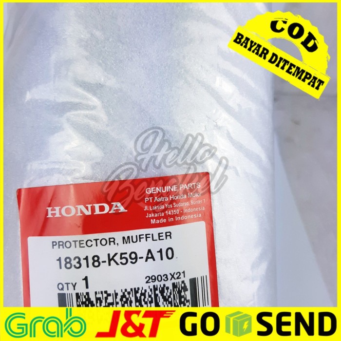 Baru Cover Knalpot Muffler Tebeng Knalpot Honda All New Vario 125 150