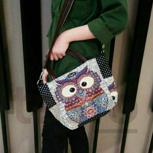 TERPERCAYA Hand bag slempang wanita  / tas thailand bangkok kantong samg import / souvenir mancanega
