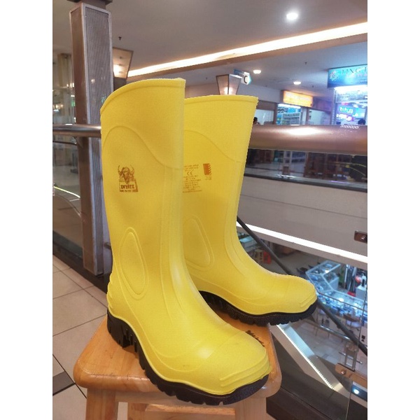Sepatu Safety Boots Wayna Inyati Kuning Original