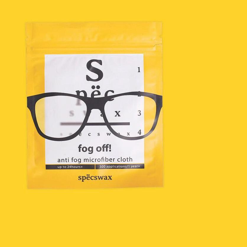 ☈ Fog Off - Anti Fog Microfiber Cloth ♕