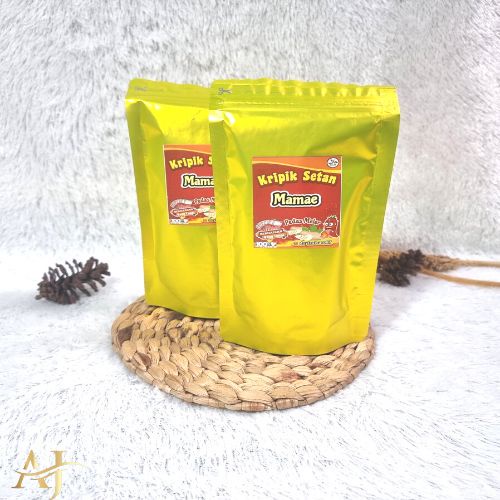 

SNACK BERHADIAH ] KERIPIK SETAN MAMAE / KERIPIK PEDAS / KERIPIK SETAN MAMAE BERHADIAH UANG TUNAI DAN EMAS