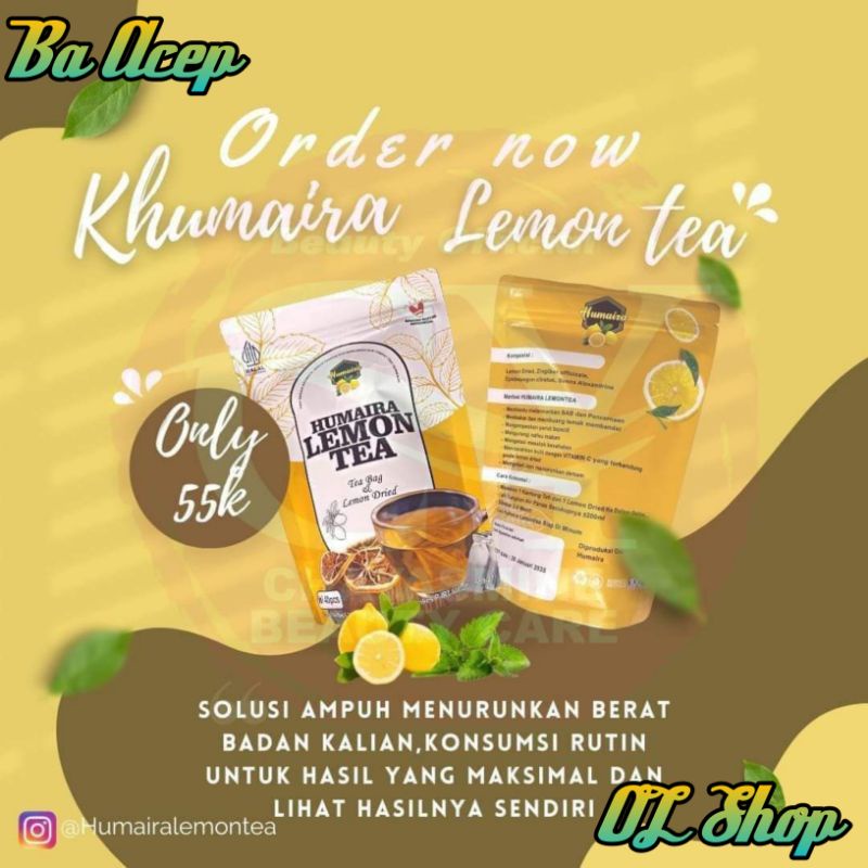 

Lemon Tea Penurun Berat Badan / Humaira