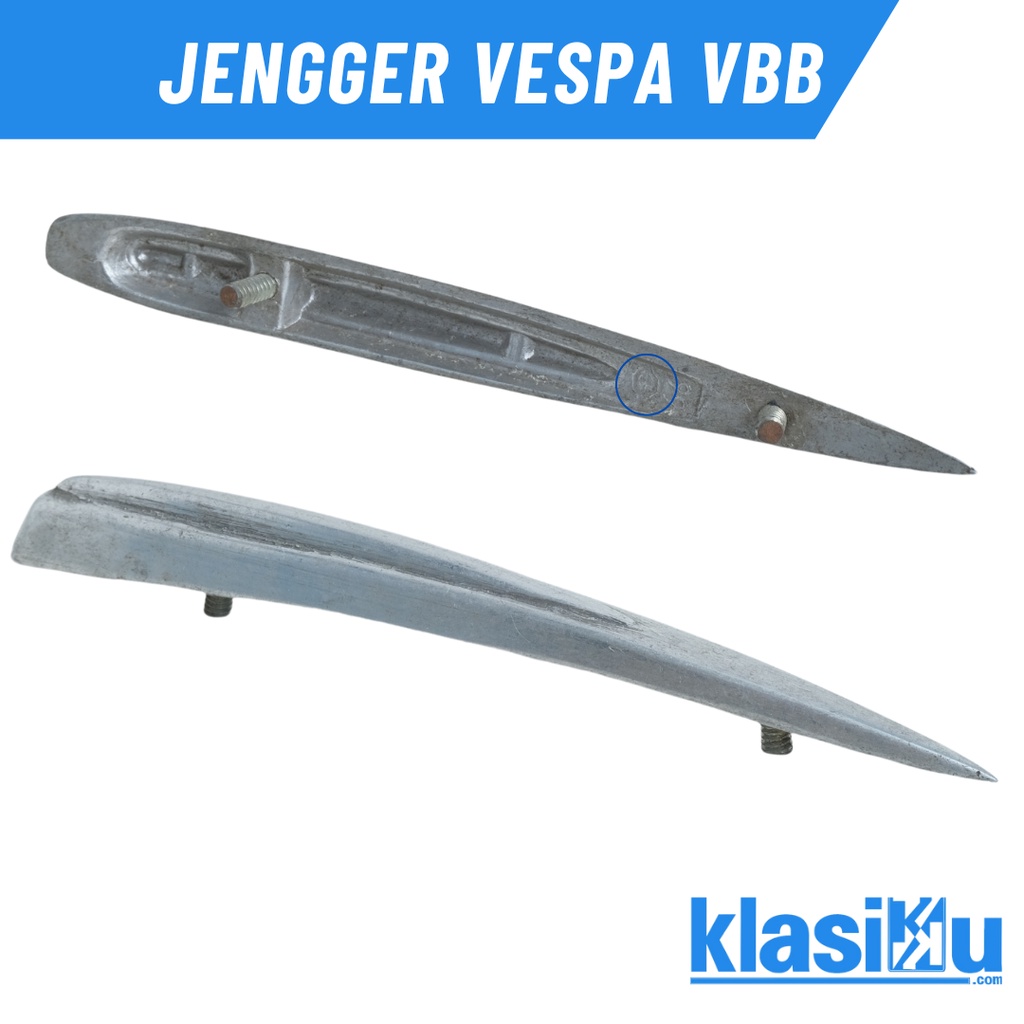 Jambul Jengger Spakbor Depan Vespa Vbb Super Sprint Original Piaggio