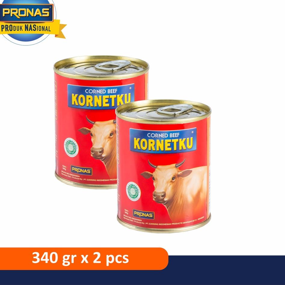 

✷ Pronas Kornetku Kornet Sapi 340 g bundling 2 pcs ℗