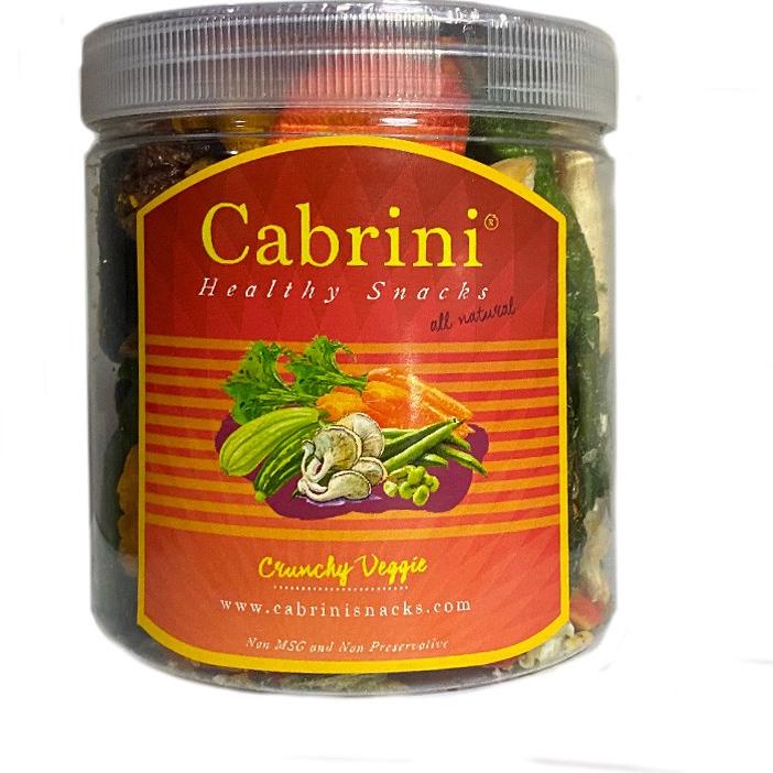 

❇ Cabrini Healthy Snacks - Crunchy Veggie ( 500 ml ) Keripik Sayur Premium ▼