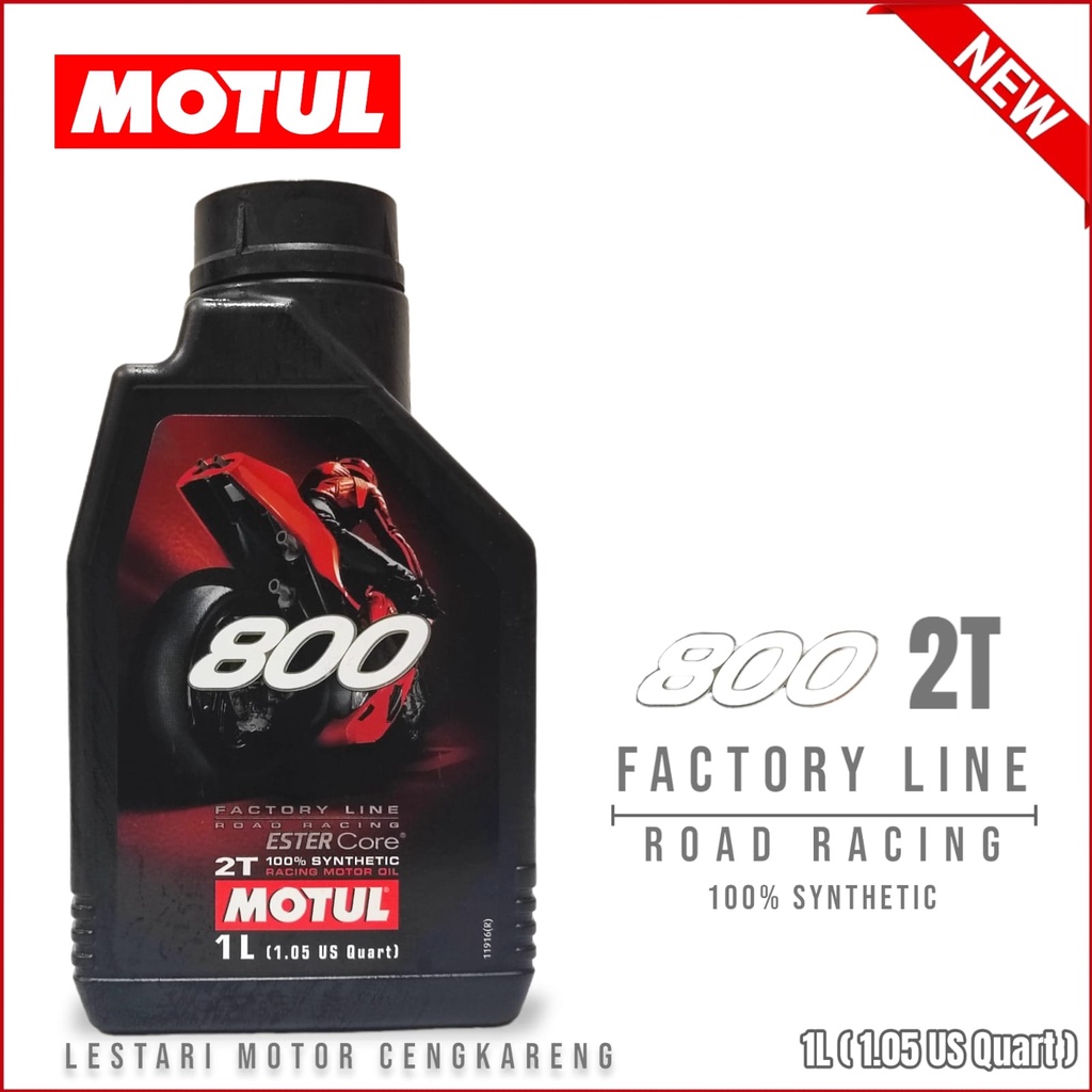 OLI SAMPING MOTUL 800 2 TAK ROAD RACING ESTER CORE 1L MADE IN FRANCE