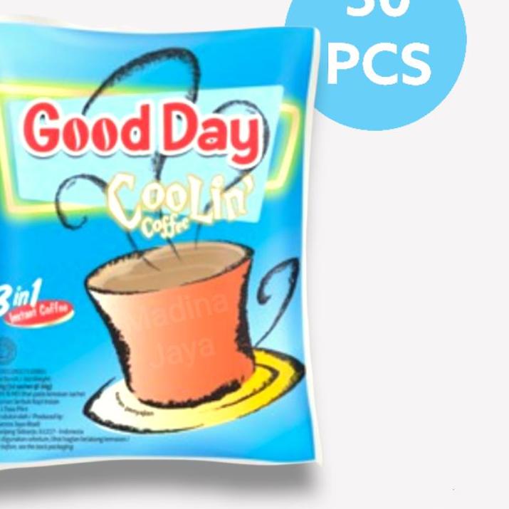 

➭ Good Day Kopi Instant 3 In 1 Coolin Coffee (50pcs x 20g) ♙