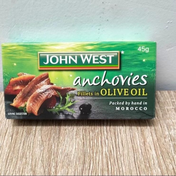 

Dapatkan Sekarang John West Anchovies Fillet in Olive Oil 45gr - Anchovy Teri Zaitun