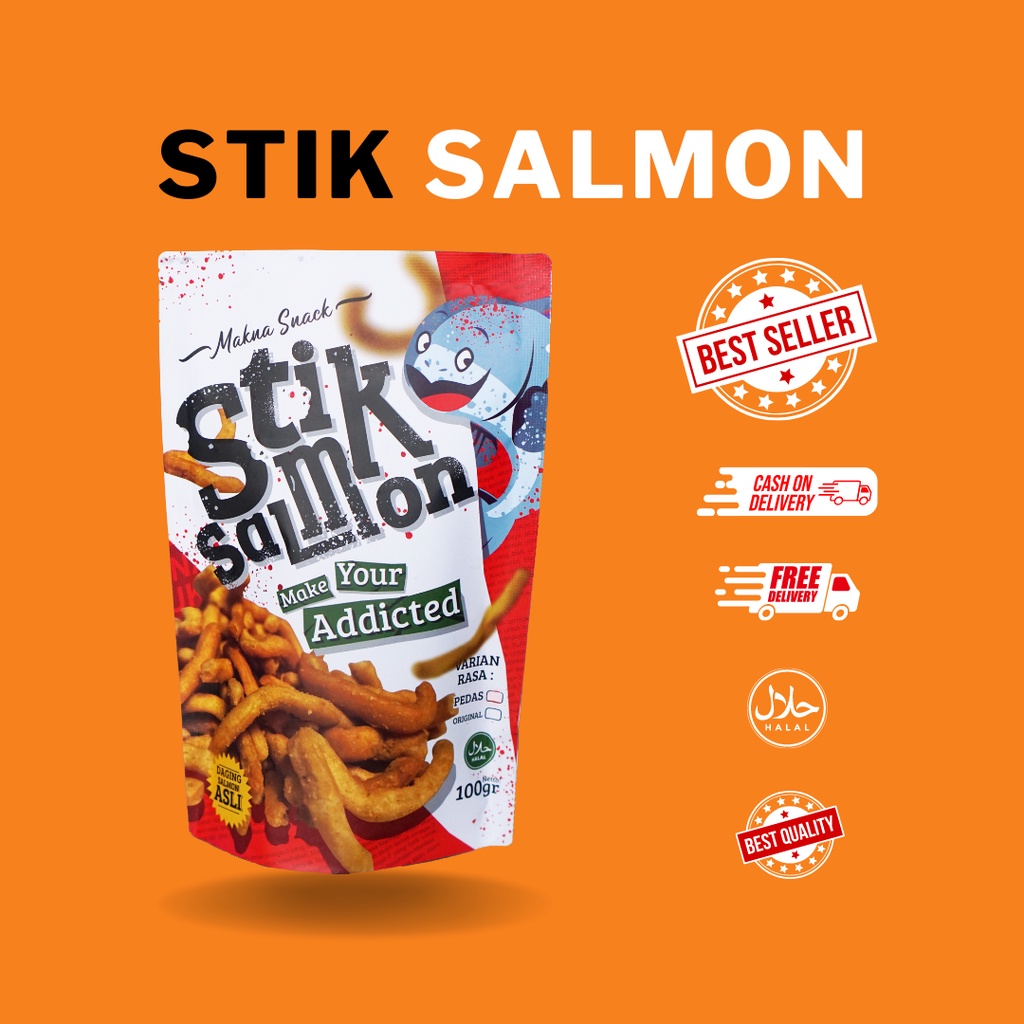 

STIK SALMON - SISTIK SALMON 100 GRAM