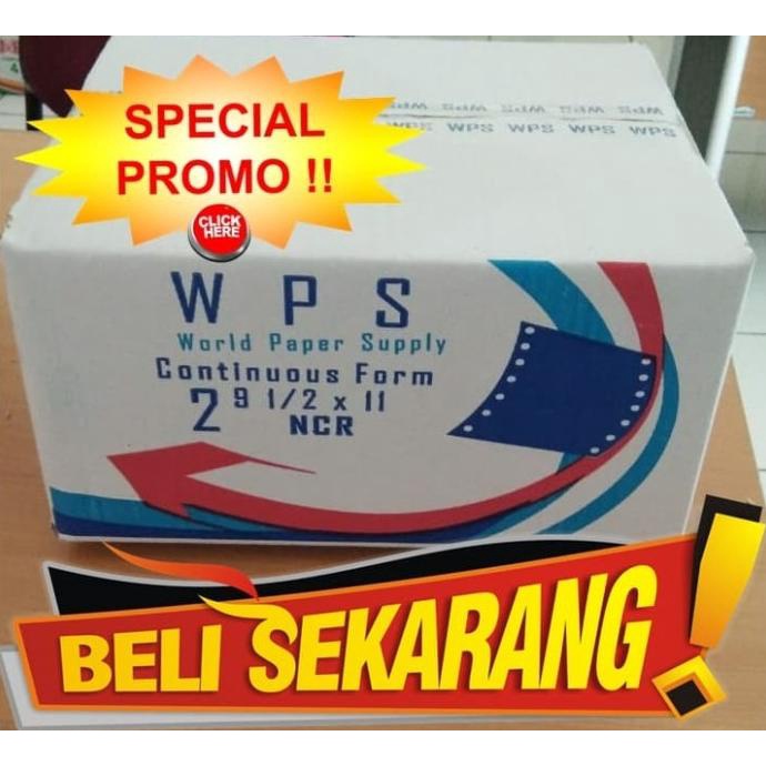 

Wps Continous Form 91/2 X 11 2 Ply ( K2/2 Wps ) Ncr