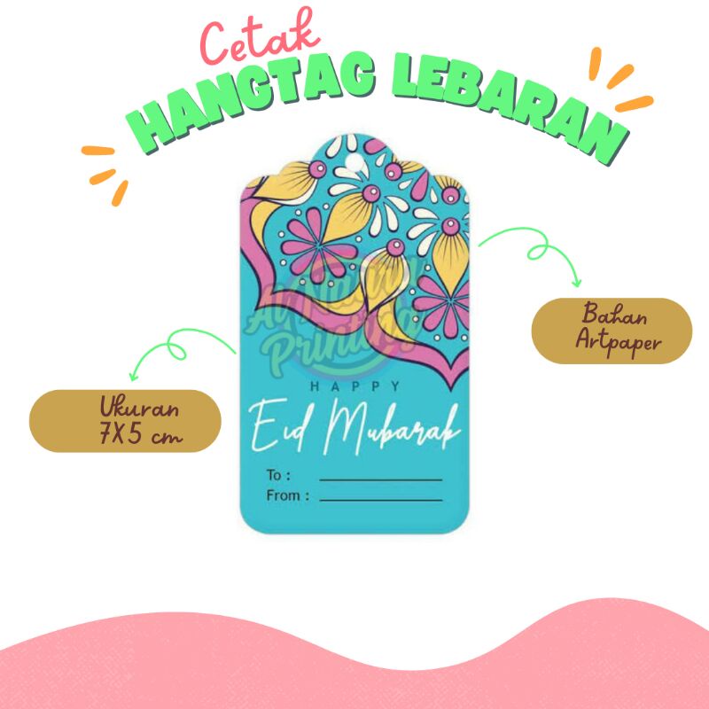 

Hangtag lebaran isi 10pcs