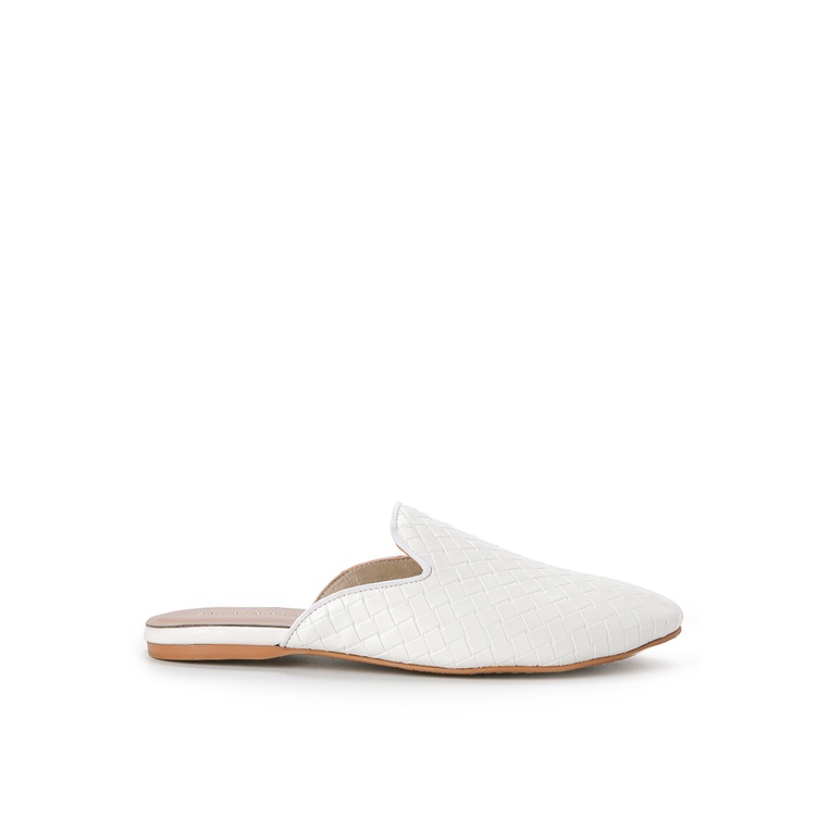 Sepatu Flat Andre Valentino Original Leather upper Espadrilles Santai Elegant 100% Asli Ladies Shoes