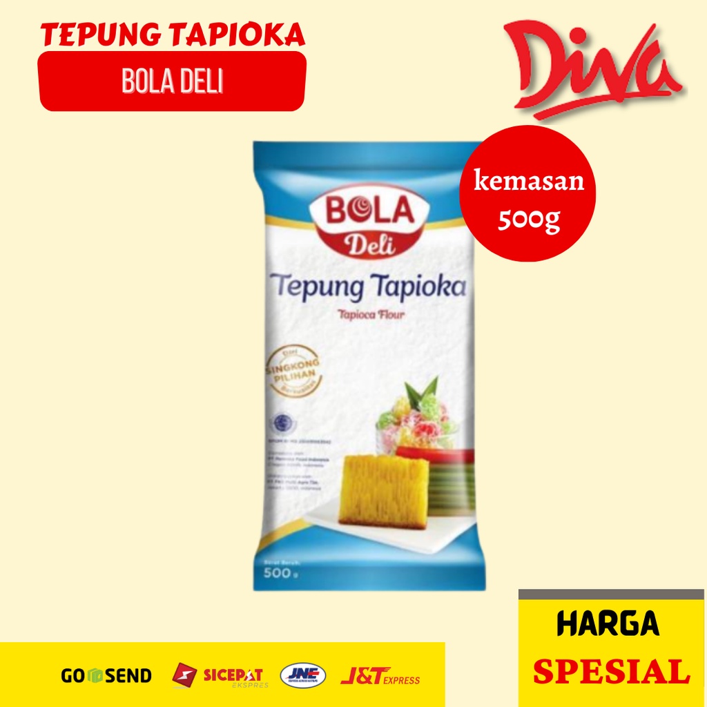 

500gr Tepung Tapioka Bola Deli | Tepung Kanji