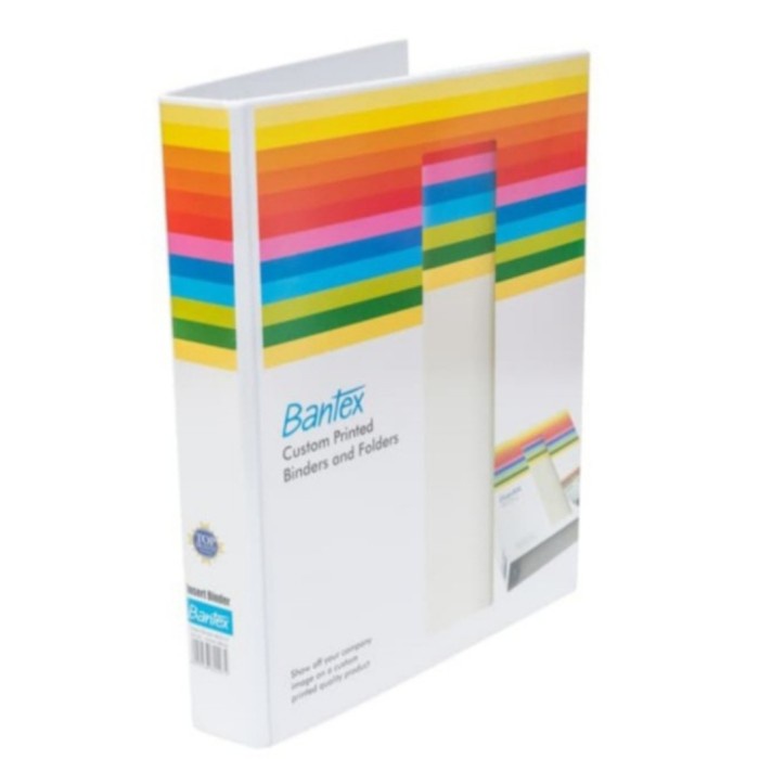 

Bantex Insert Ring Binder A4 65Mm 3 Ring 8662 Star Seller