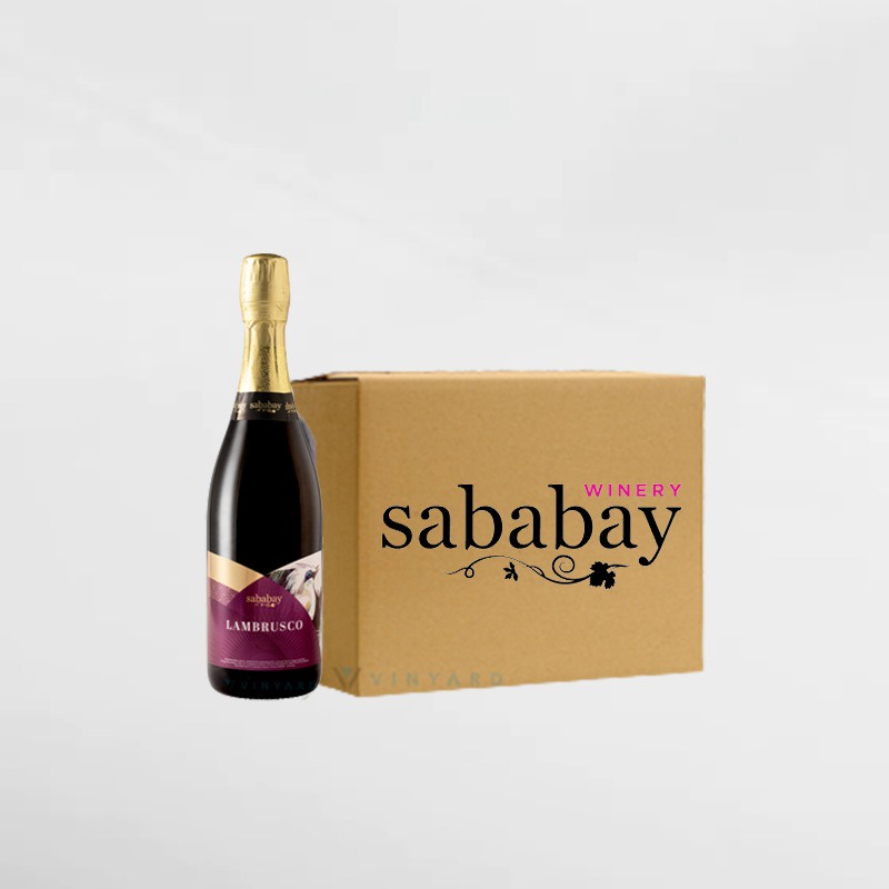 Sababay Lambrusco 750 ml 1 karton ( 12 Botol )