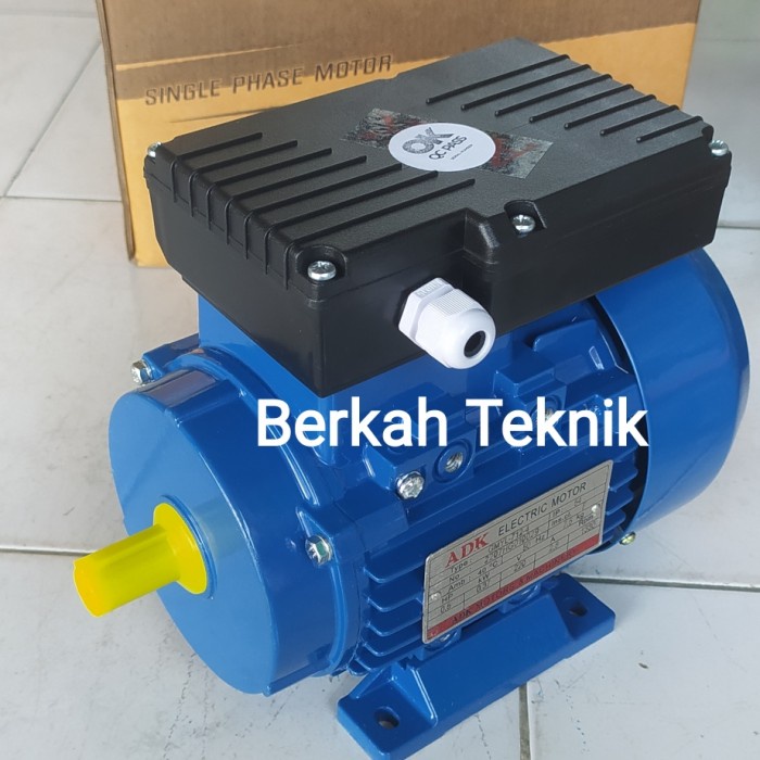 >>>>>] Dinamo Elektro Motor ADK 1/2 HP 0,5 HP 1400 Rpm 1 Phase