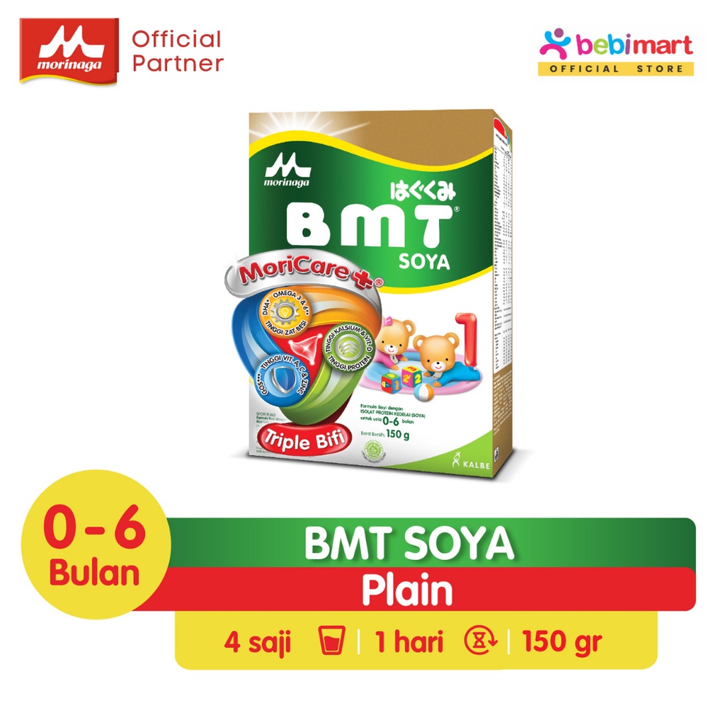 BMT SOYA 1 150GR 0-6 BULAN / SUSU ALERGI SUSU SAPI