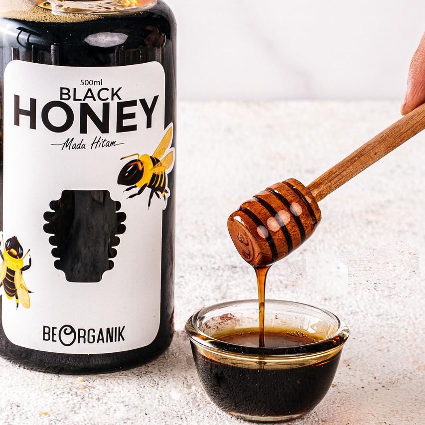 

❂ Hitam Pahit Beorganik 500ml (730gr) - Black Honey Asli 100% ➵