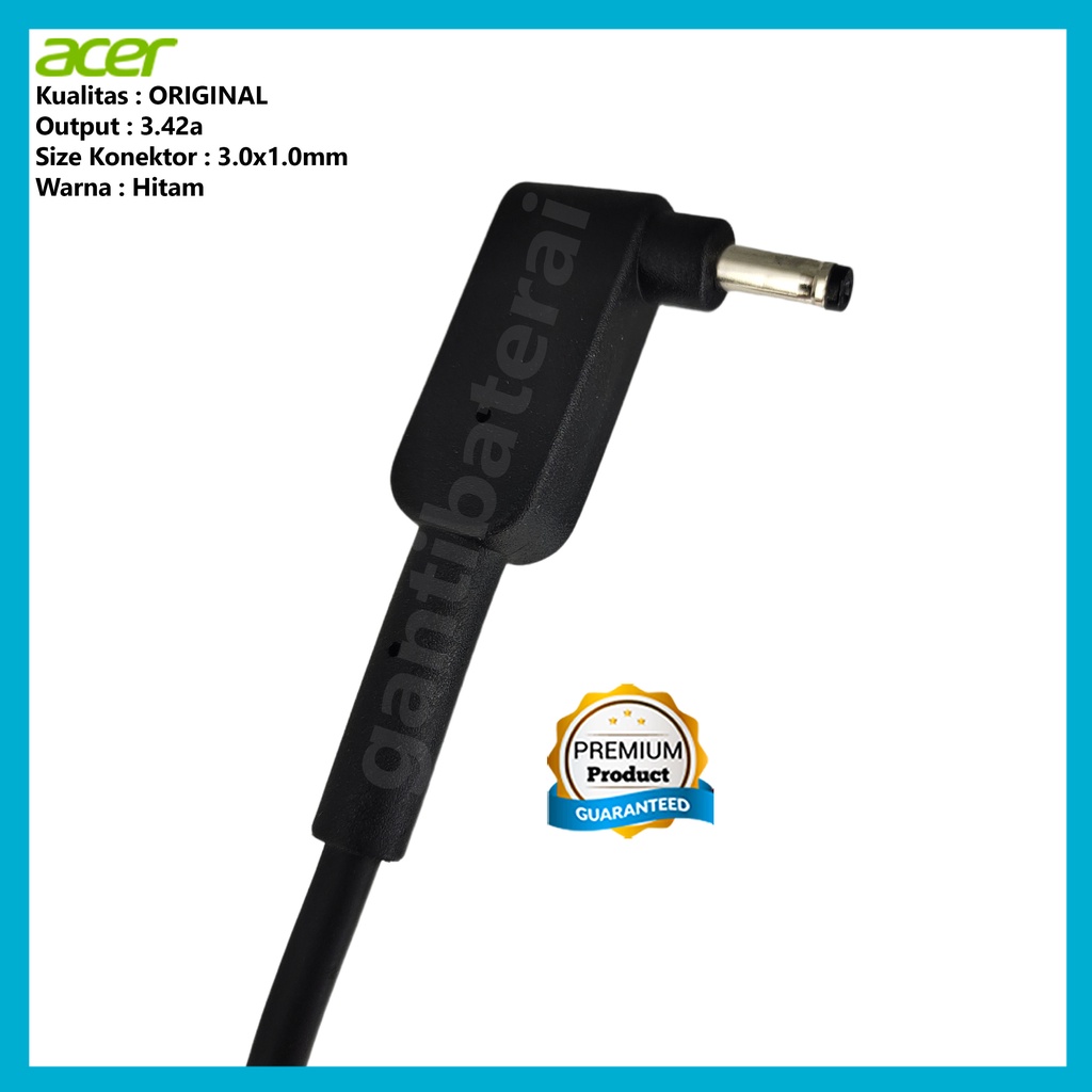 Adaptor Charger Laptop Acer Aspire 3.42a 3.0x1.1mm Original