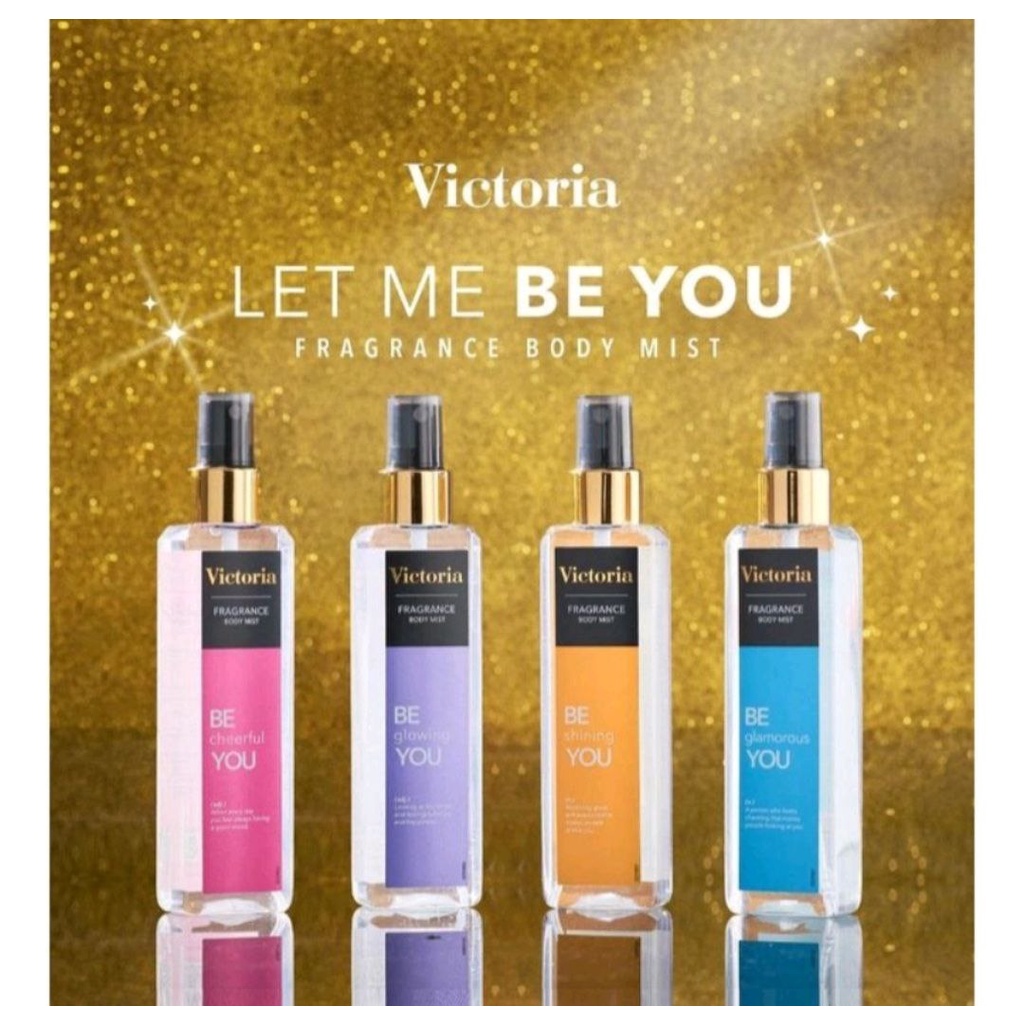 VICTORIA BODY MIST BE GLAMOROUS VICTORIA FRAGRANCE BODY MIST 100ML