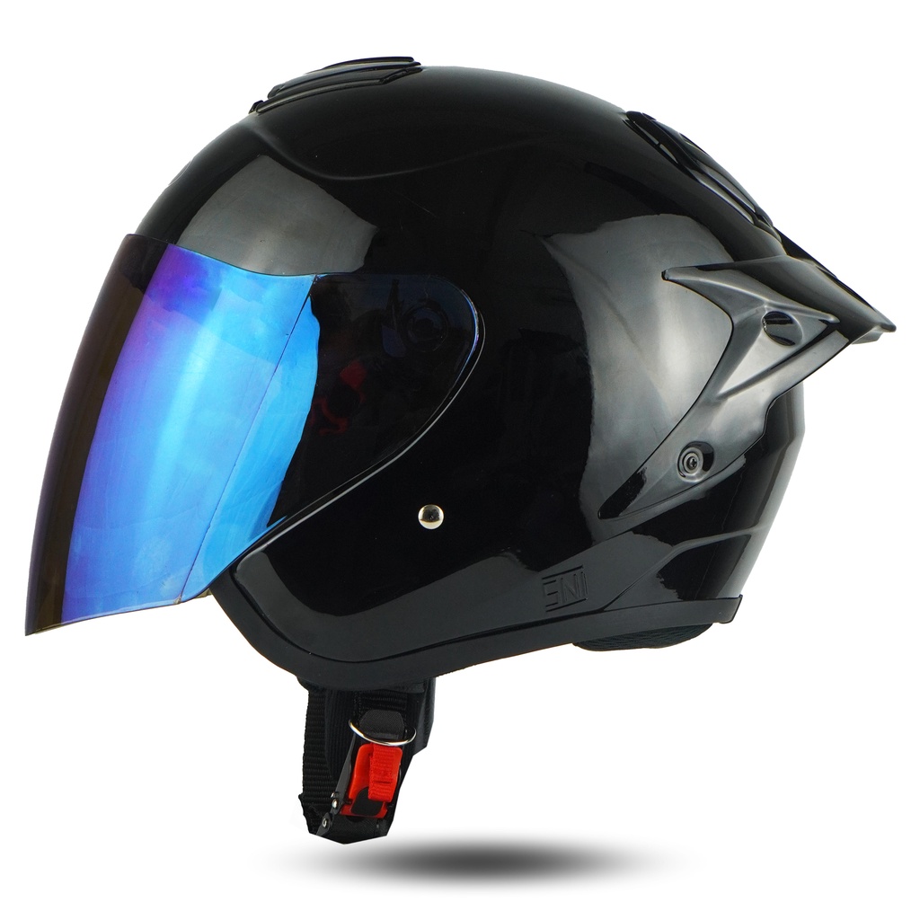 Helm Paket ganteng BIPPLAST Helm Motor Warna Solid SNI kekinian