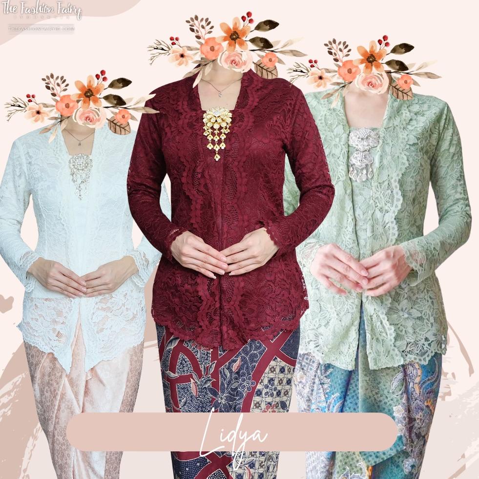 HARGA TERMURAAH KEBAYA BRUKAT LIDYA
