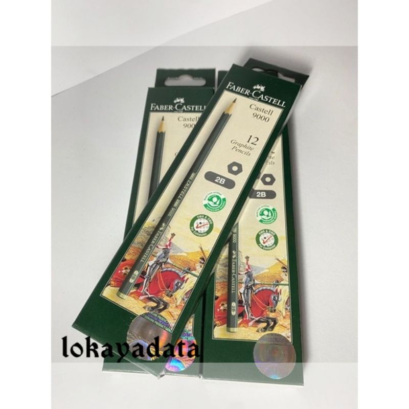 

FABER CASTELL PENSIL 2B (1pcs)