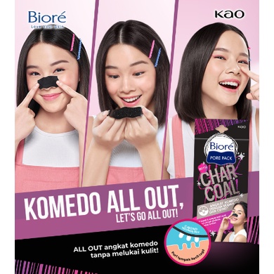 BIORE PORE PACK 4s