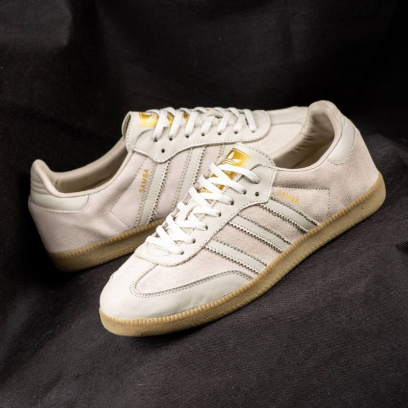 SEPATU ADIDAS SAMBA OG FULL CREAM GUM SOLE ORIGINAL / SEPATU CASUAL PRIA SPORTY