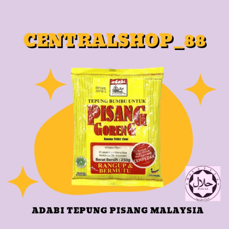 

Adabi Tepung Goreng Pisang Malaysia