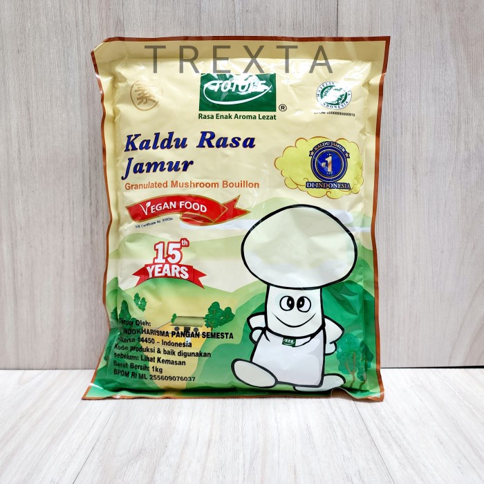 

Totole Kaldu Jamur / Mushroom Seasoning Vegan 1 KG