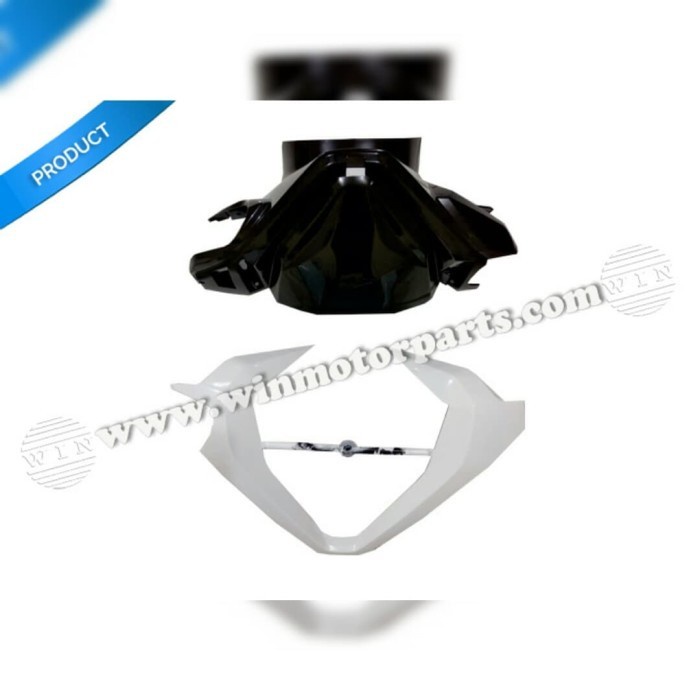COVER STANG VARIO 150 2018/FRONT HANDLE COVER VARIO 150 18 + ACC PUTIH
