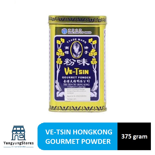 

Ve-Tsin Hongkong Gourmet Powder / Micin Kaleng Hongkong 375 Gram gr