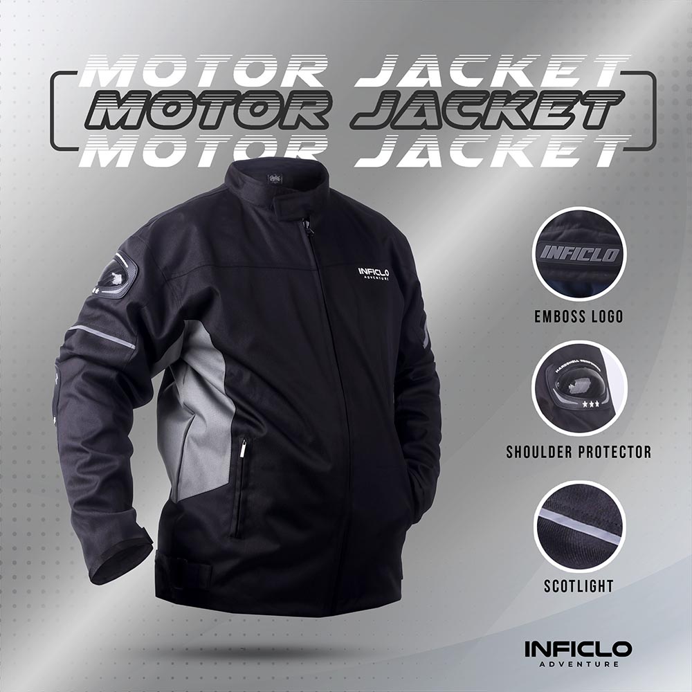 jaket motor pria murah, jaket touring pria, jaket bikers IFS480