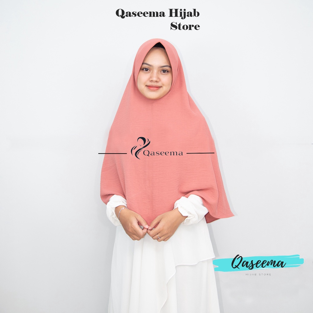 HIJAB INSTAN HAMIDAH CRINKLE SIZE L | BERGO CRINKLE PET SIZE L | JILBAB INSTAN CRINKLE PET SIZE L | 