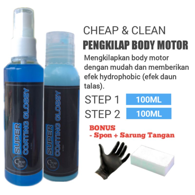 Paket Pembersih dan Perawatan Kendaraan Mobil Motor Cheapcleanid