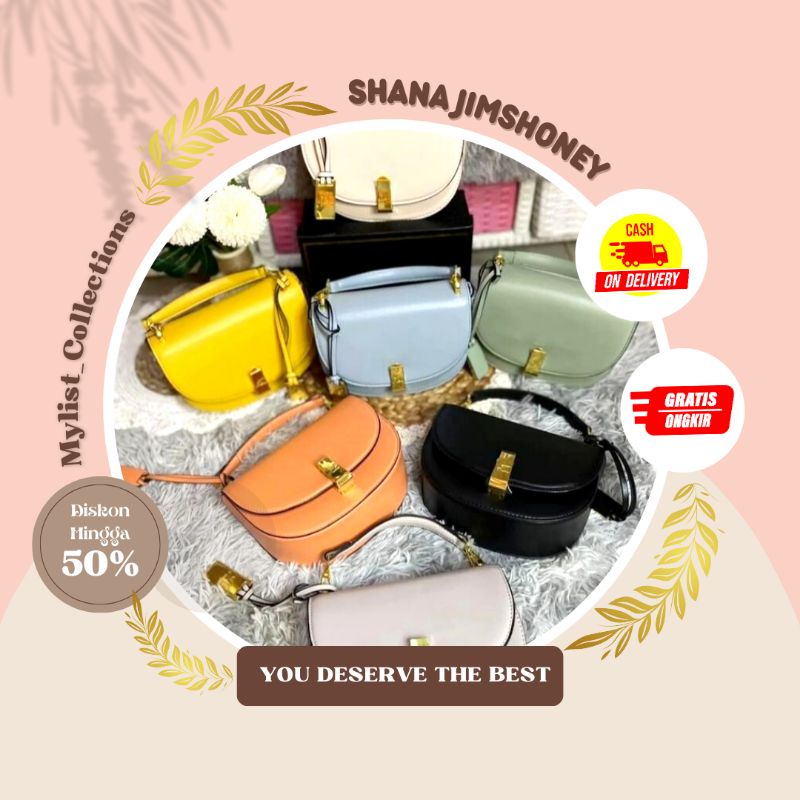 SHANA BAG JIMSHONEY - Tas Wanita Murah Meriah (FREE BOX)
