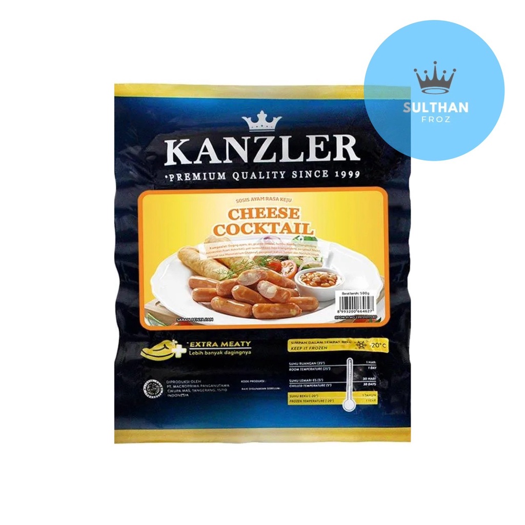 

KANZLER CHEESE COCKTAIL 500GR