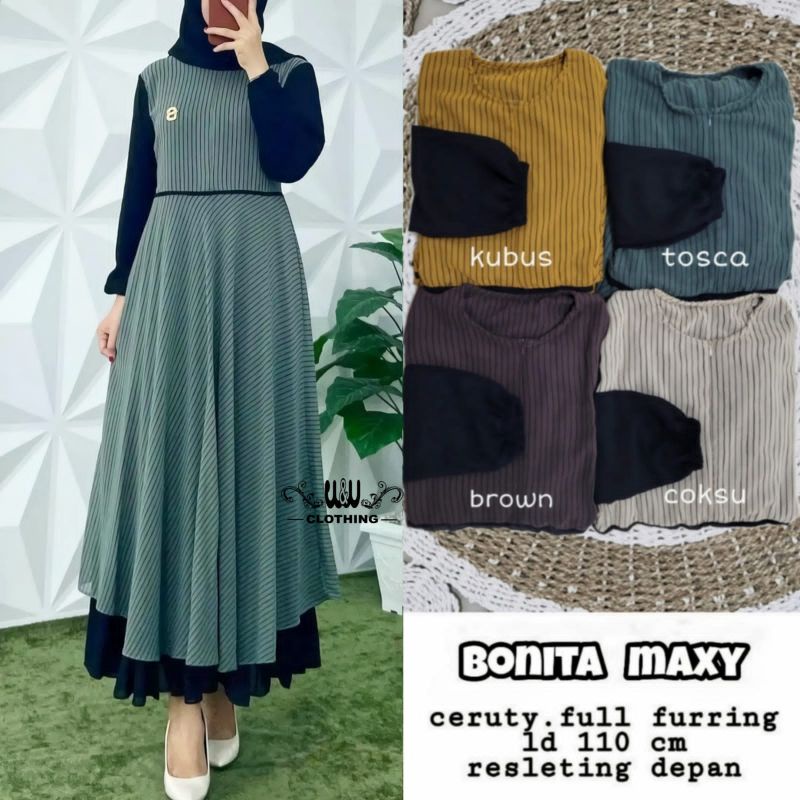 GAMIS CERUTY BONITA MAXY // BENITA MAXY BUSUI ORI BY W&W