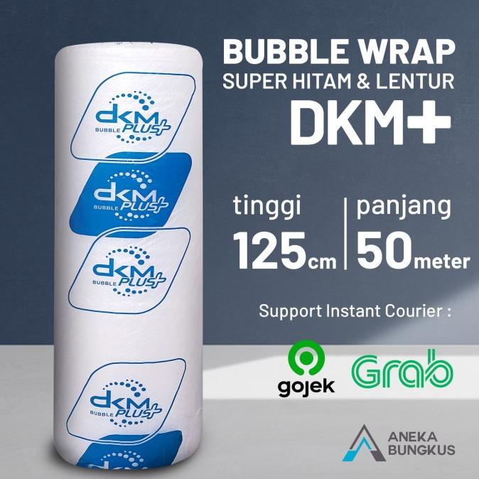 

PLASTIK BUBBLE WRAP, 125cm x 50m " BIRU " rah07