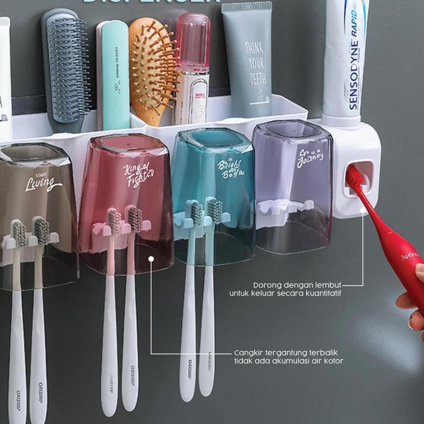➾ RAK KAMAR MANDI TEMPAT SIKAT GIGI ⅍
