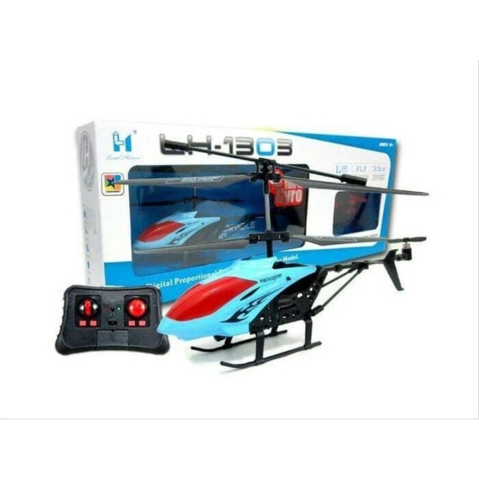 Terlaris Mainan Rc Helikopter 3.5Ch Lh-1303 Mainan Remote Kontrol Helikopter