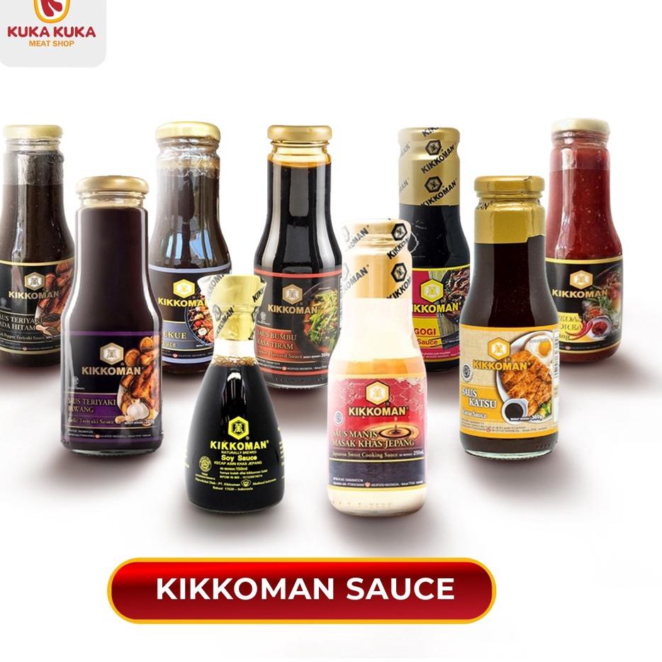 

Promo KerenUu1U5 Saus Kikkoman All Variant Bestseller 300gr BBQ, Garlic Teriyaki, Bulgogi, Gochujang, SoySauce, Mirin, Blackpepper, Katsu & Tiram