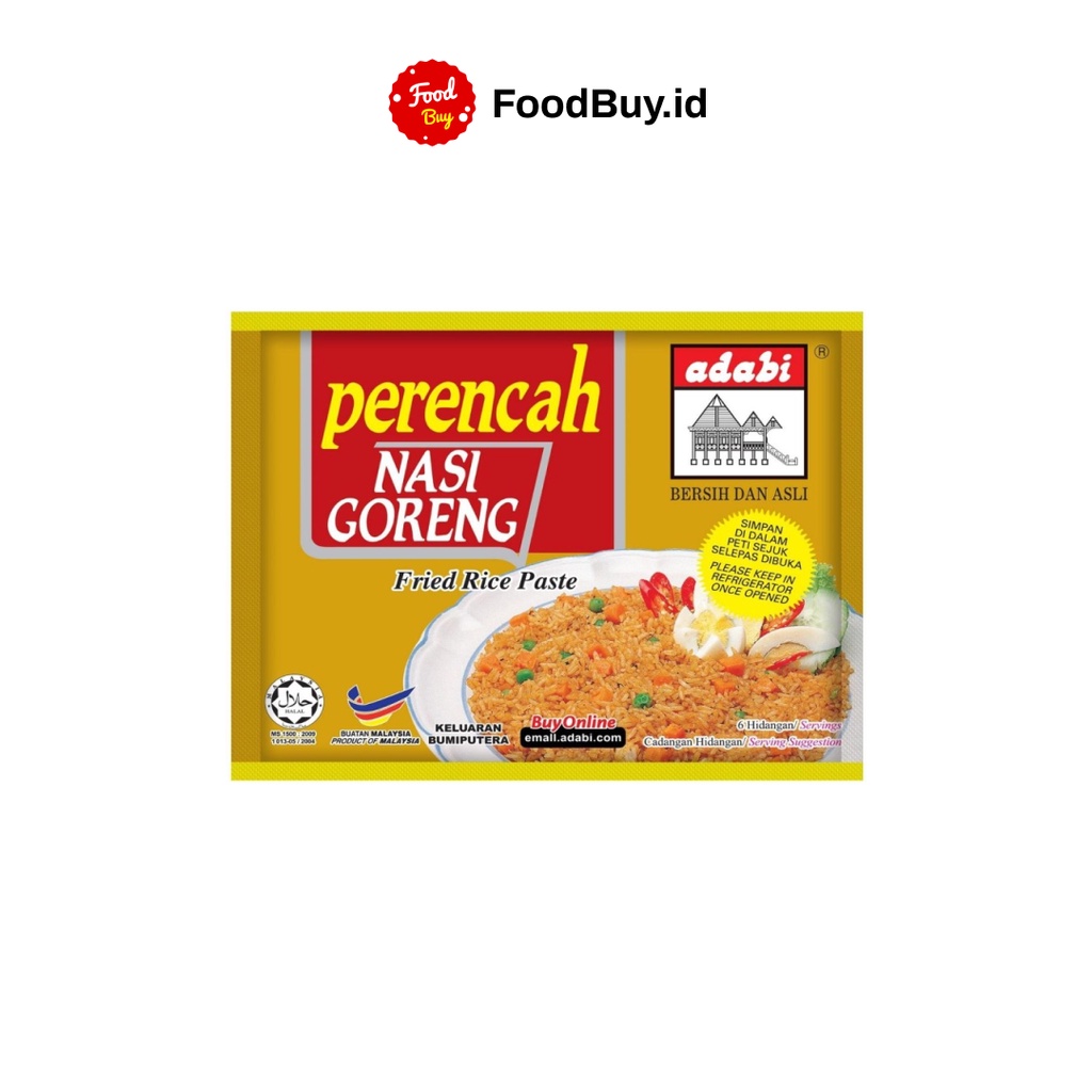 

Adabi Perencah Nasi Goreng 30 gr (Sachet)