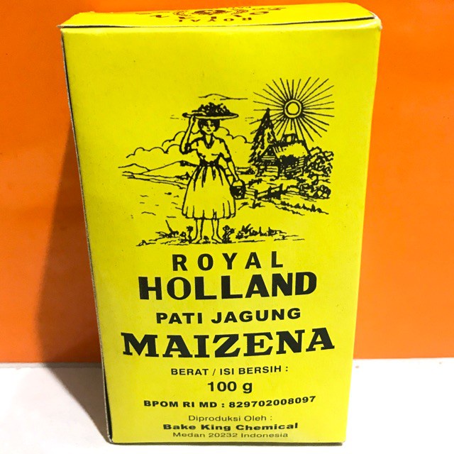 Tepung Maizena Holand Kemasan 100 Gram / Royal Holland Maizena 100 Gram