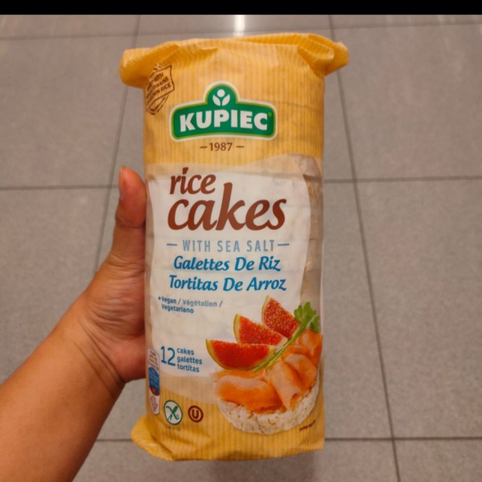 

kupiec rice cakes sea salt 120gr