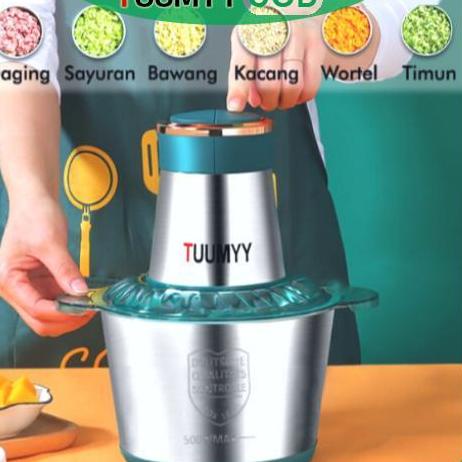 ● (TUUMYY) BLENDER STAINLESS MULTIFUNGSI {2L} TM-0810 ▲