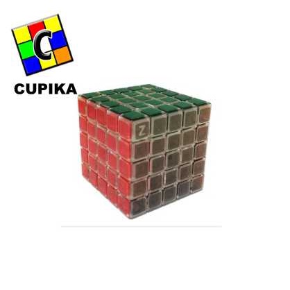 Rubik 5x5 5x5x5 ZCUBE Transparant mainan anak edukasi