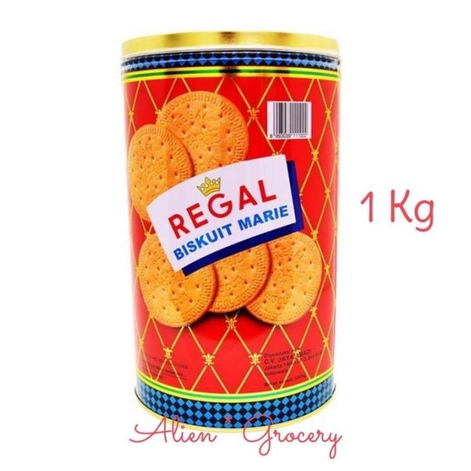 

BISKUIT KALENG MARIE REGAL SPECIAL 1000GR 1 KG 1KG BISCUIT BISKUIT KALENG EL09I09A82L